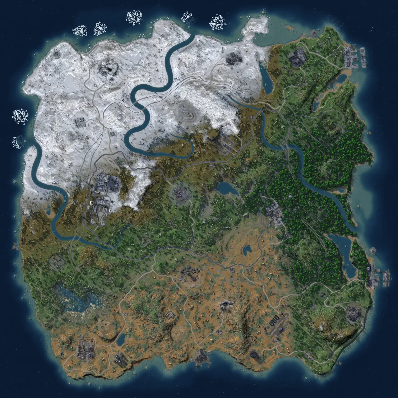 Rust Map: Custom Map