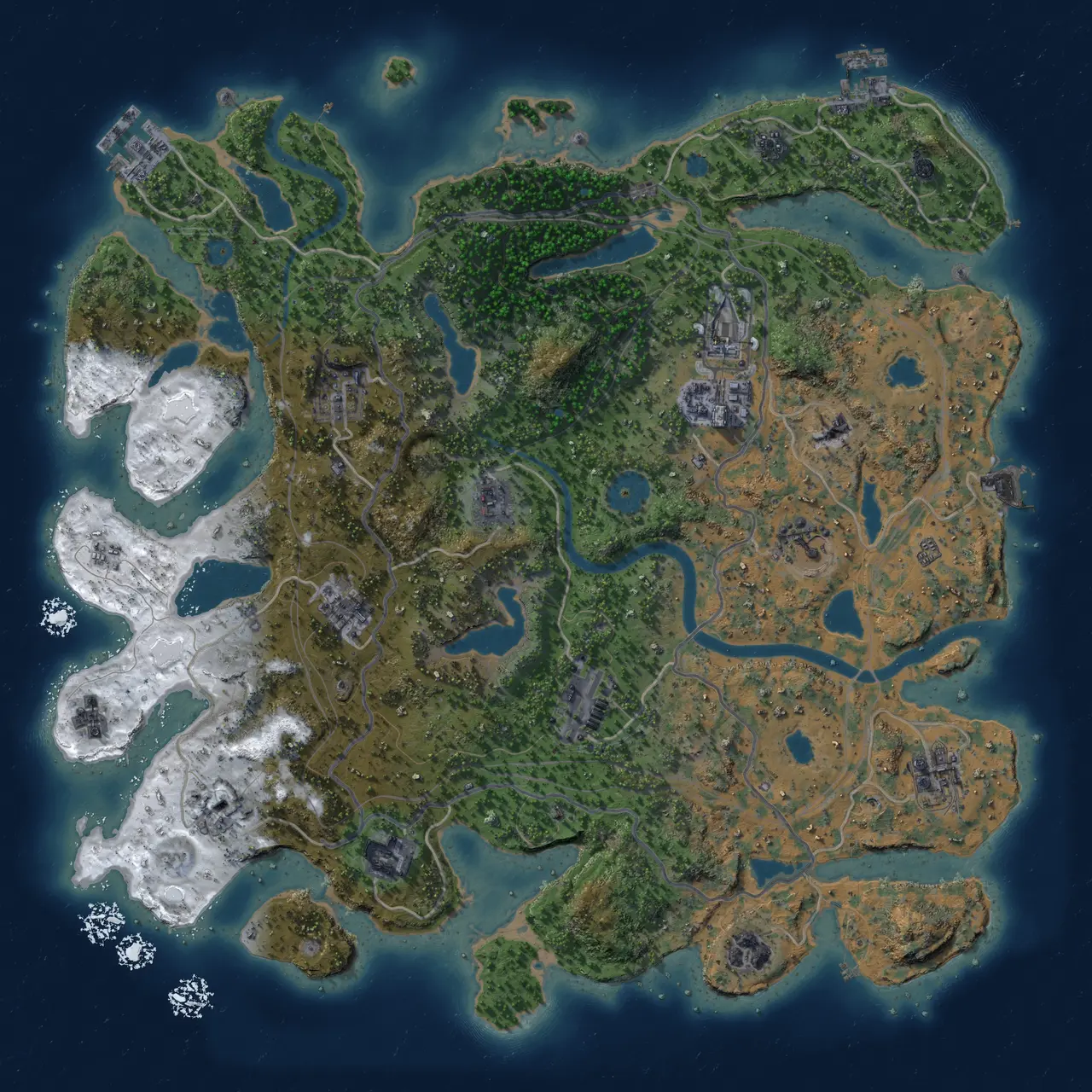 Rust Map: Custom Map