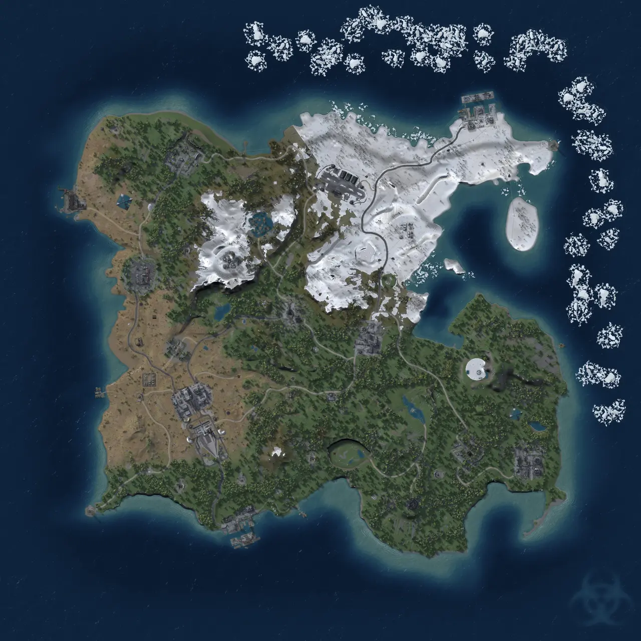 Rust Map: Custom Map