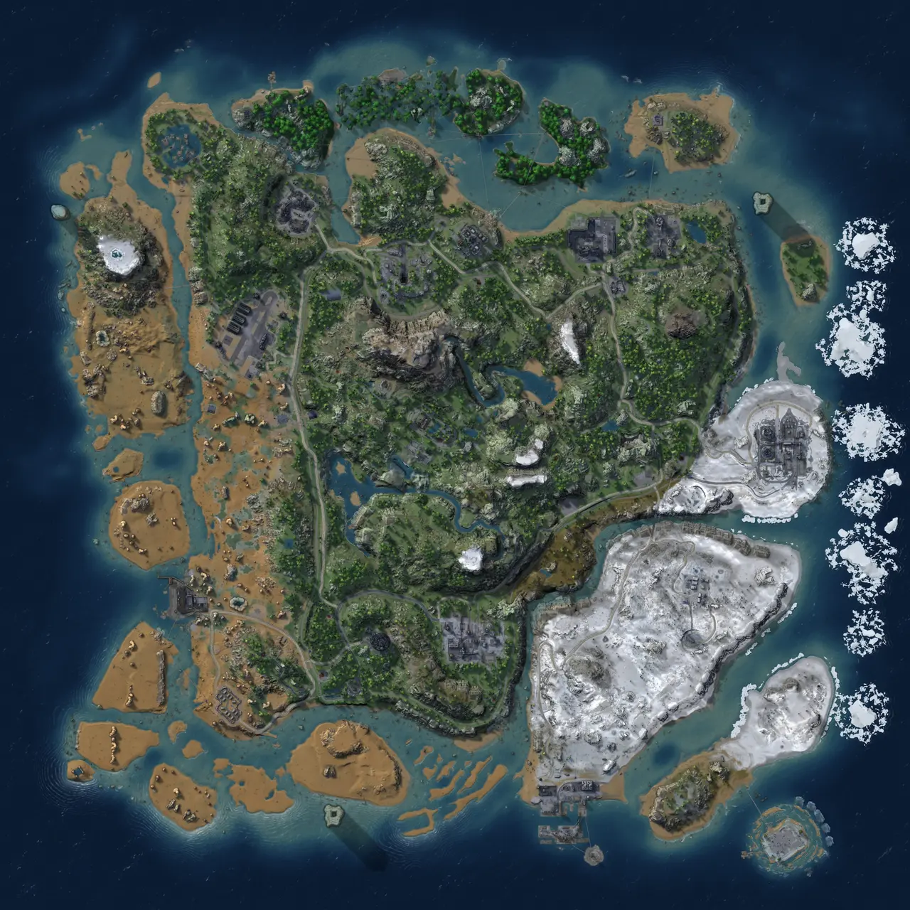 Rust Map: Custom Map