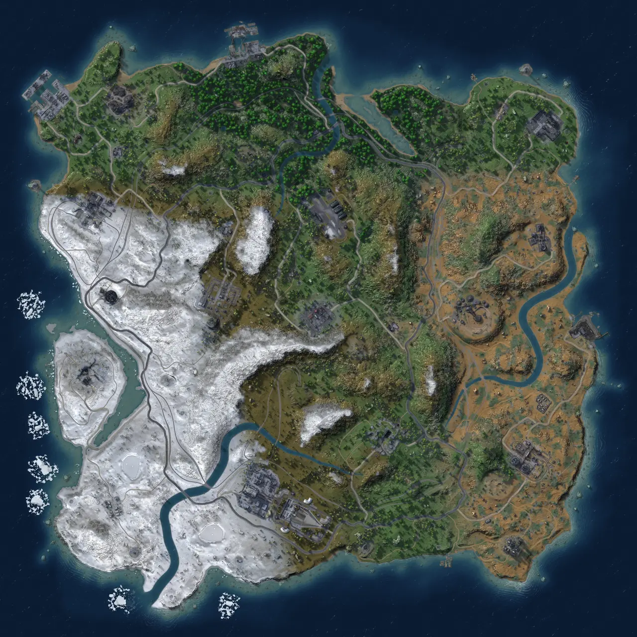 Rust Map: Custom Map