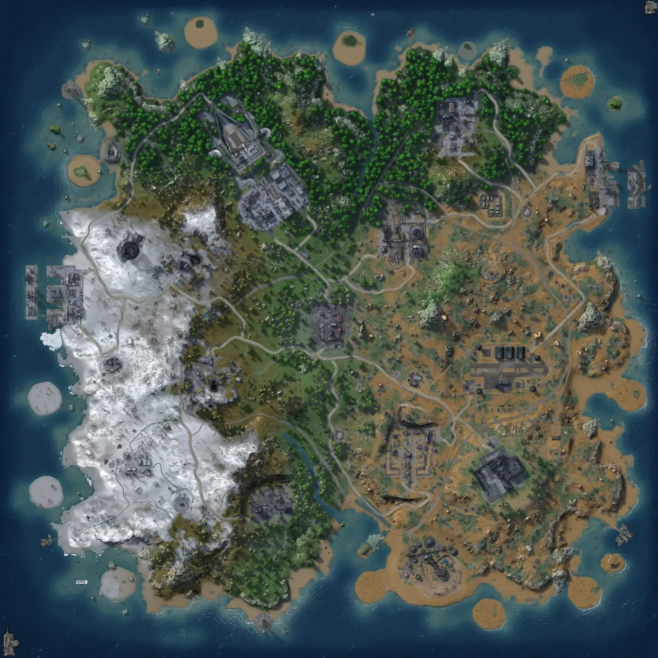 Rust Map: Custom Map