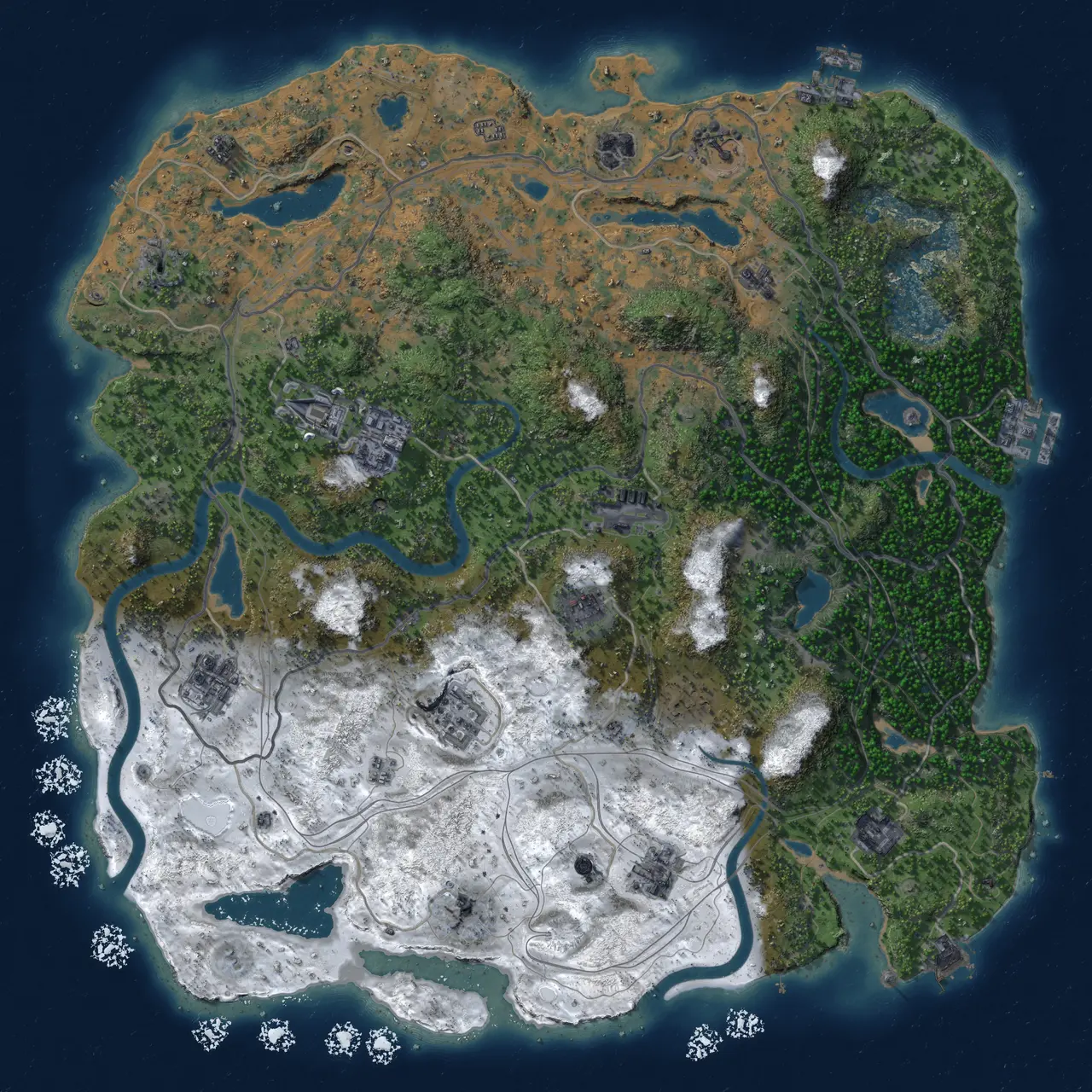 Rust Map: Custom Map