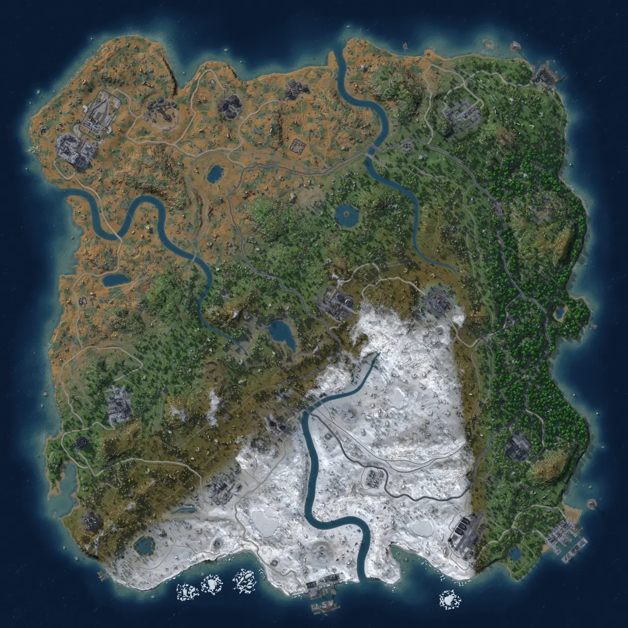 Rust Map: Custom Map