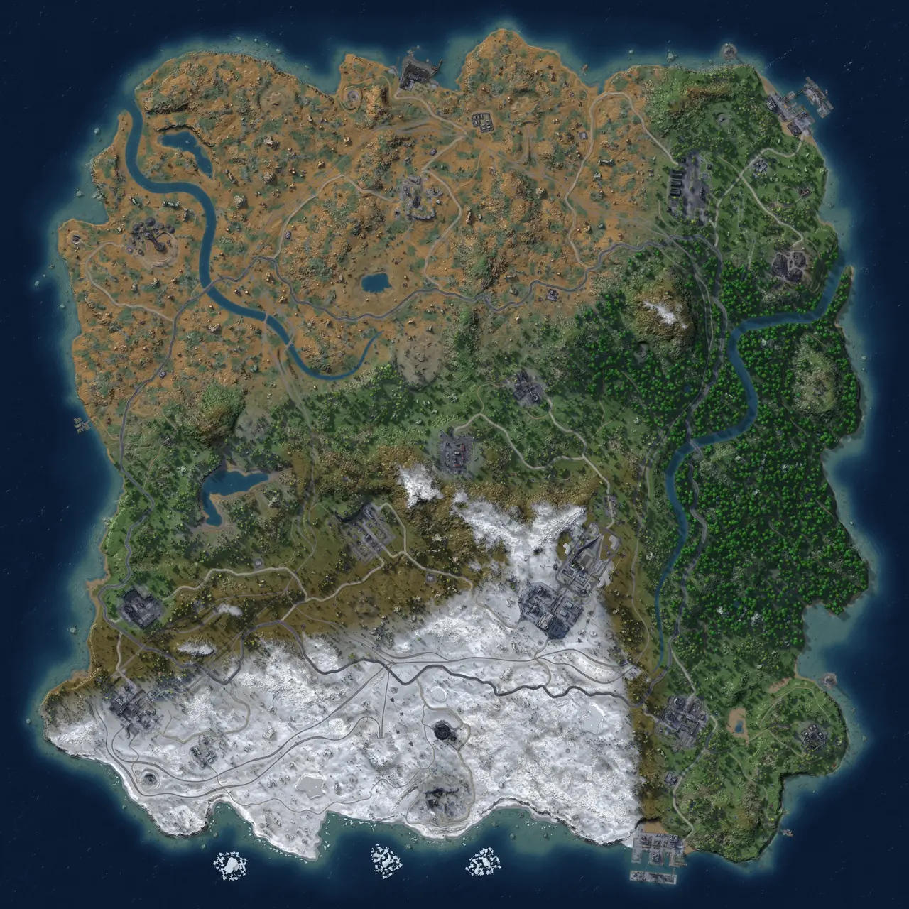 Rust Map: Custom Map