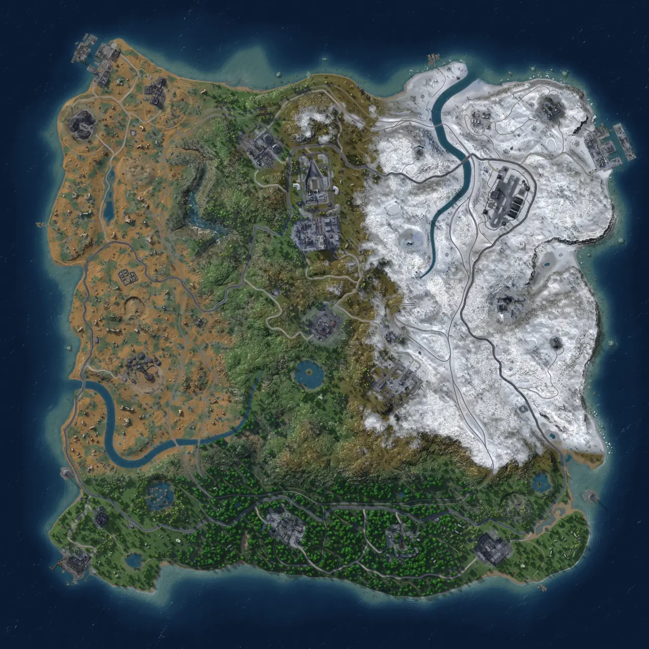 Rust Map: Custom Map