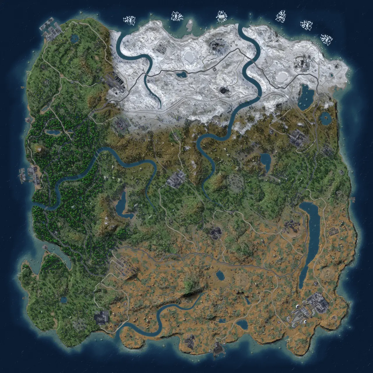 Rust Map: Custom Map