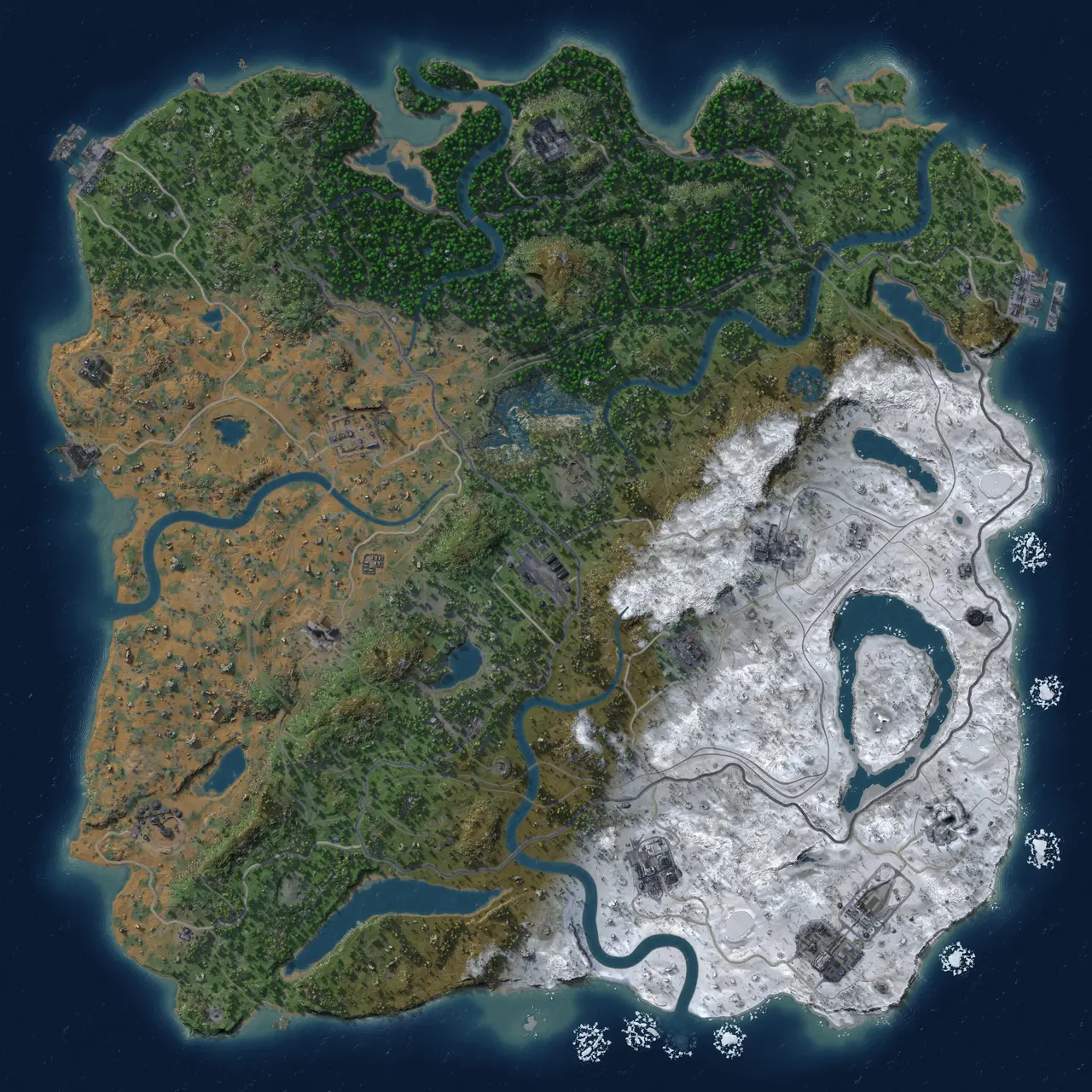 Rust Map: Custom Map