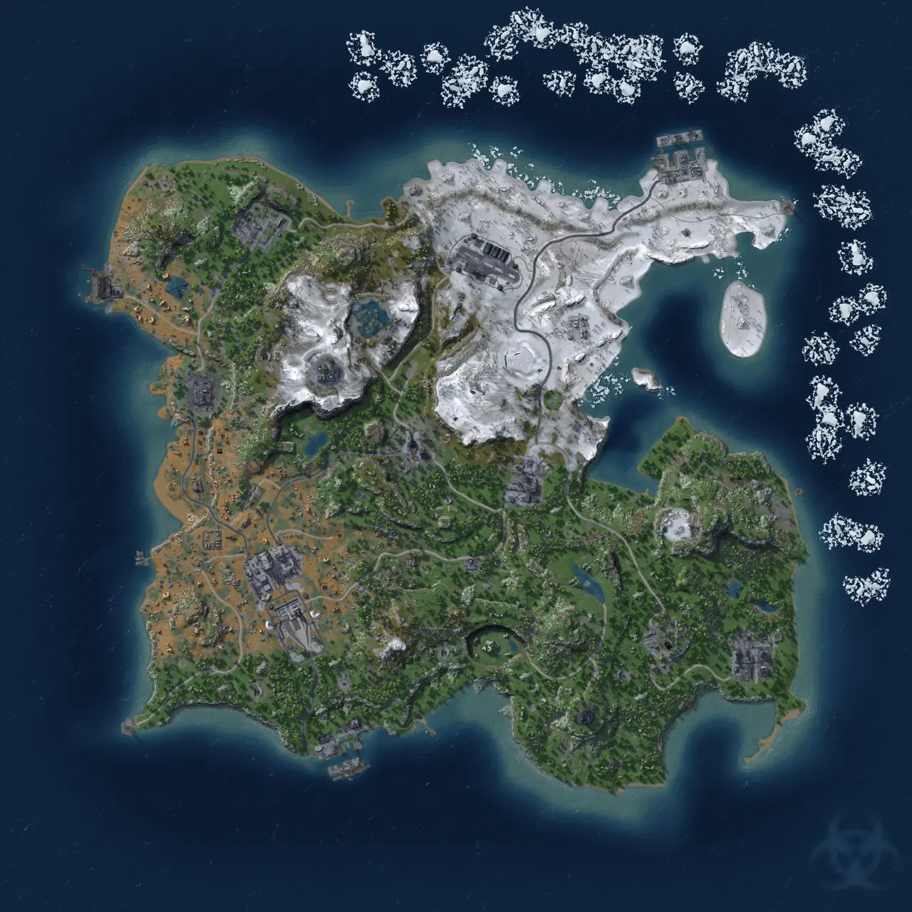 Rust Map: Custom Map