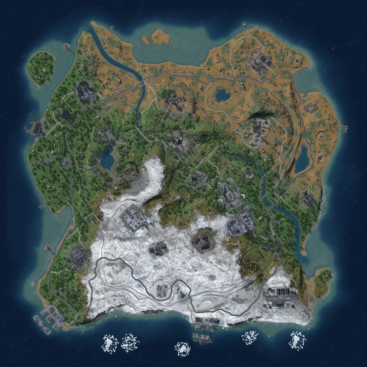 Rust Map: Custom Map