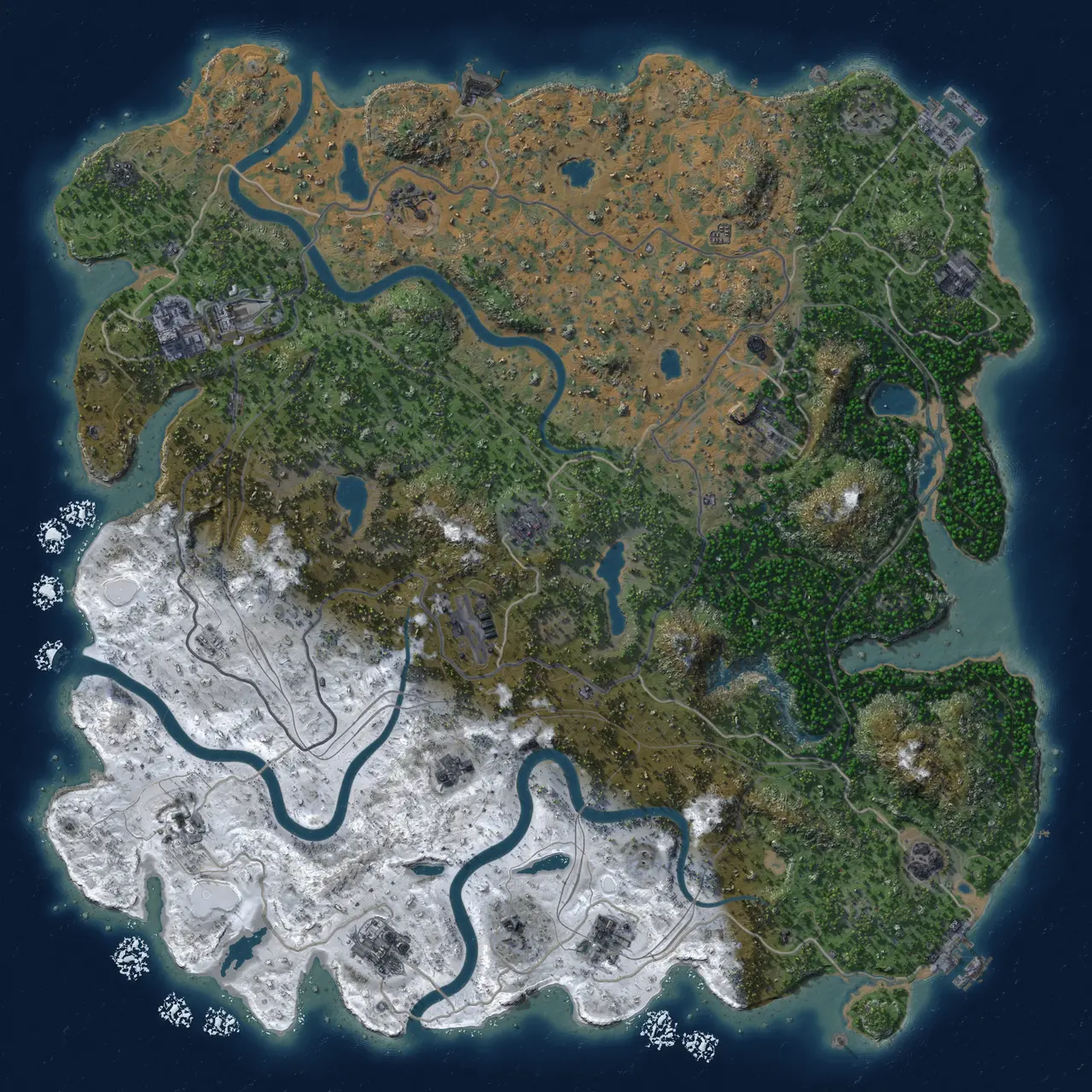 Rust Map: Custom Map