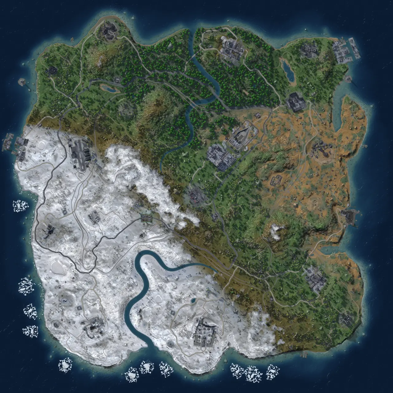 Rust Map: Custom Map