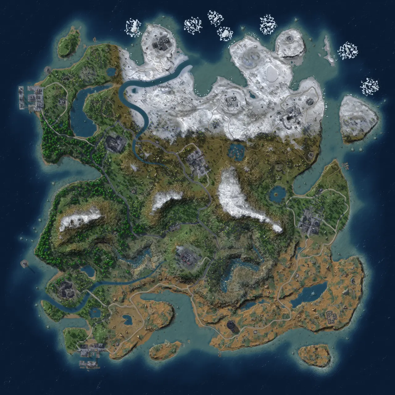 Rust Map: Custom Map