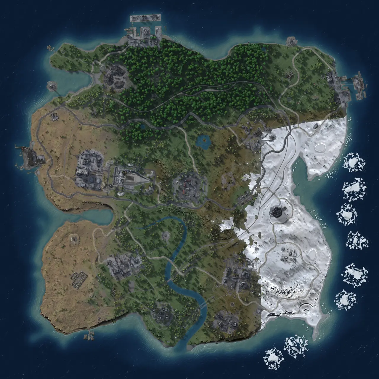 Rust Map: Custom Map