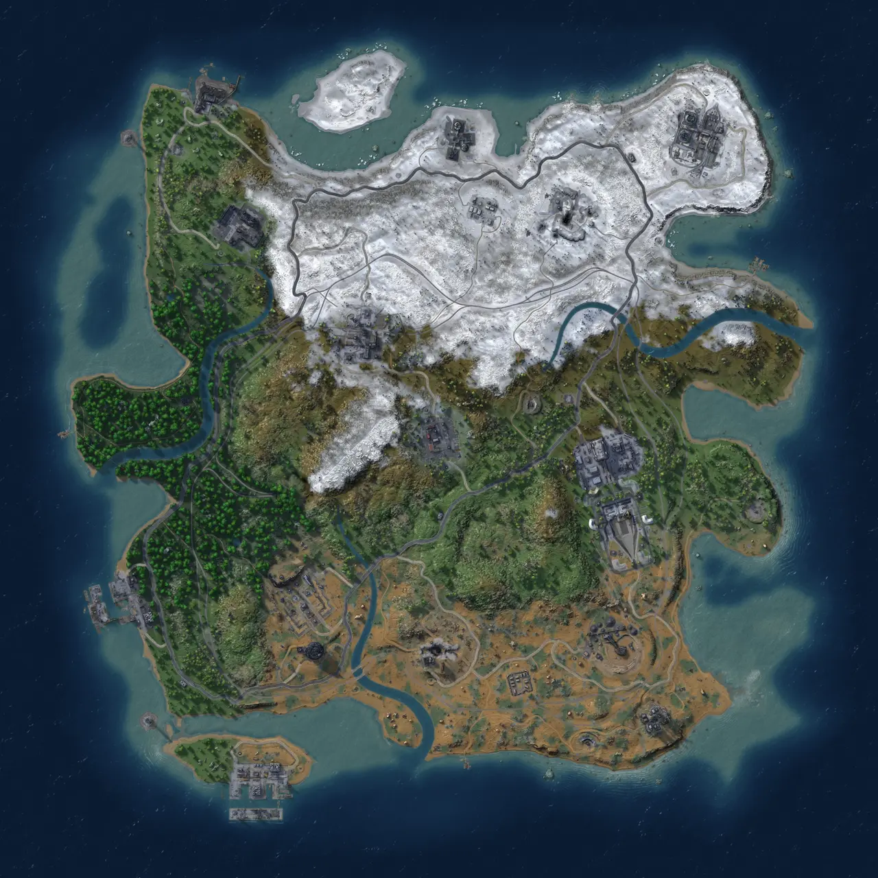 Rust Map: Custom Map