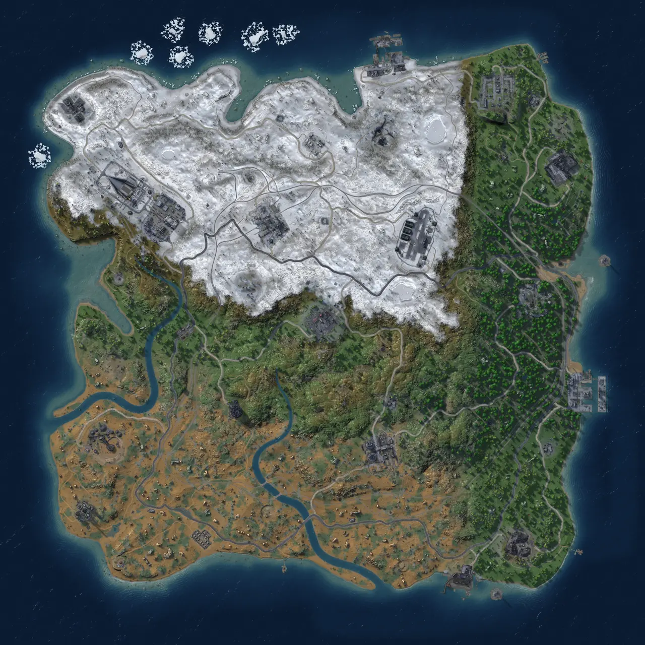 Custom Map :: Rust Map :: Just-Wiped