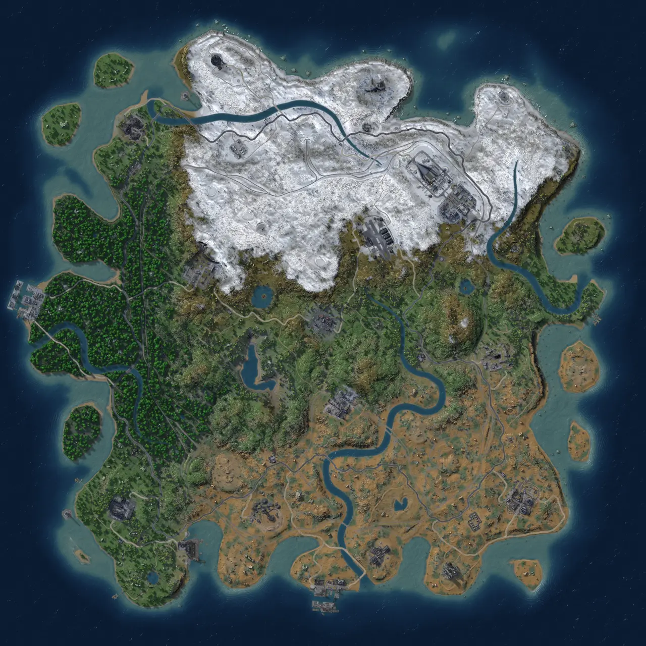 Rust Map: Custom Map