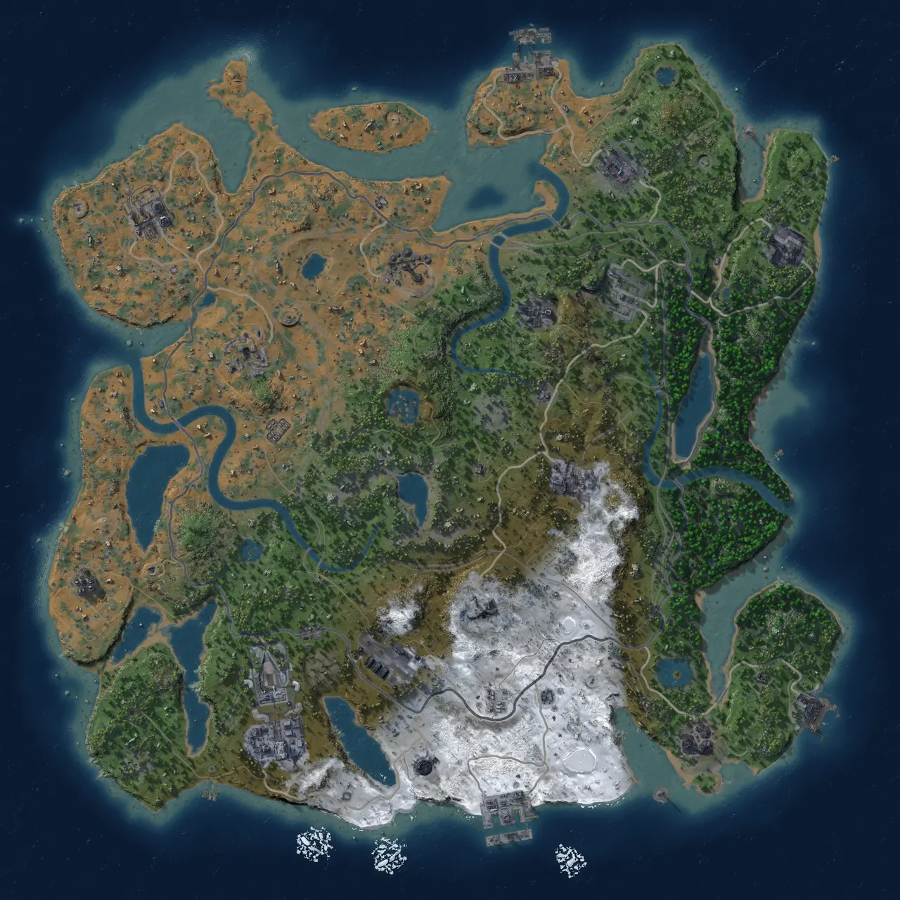 Rust Map: Custom Map