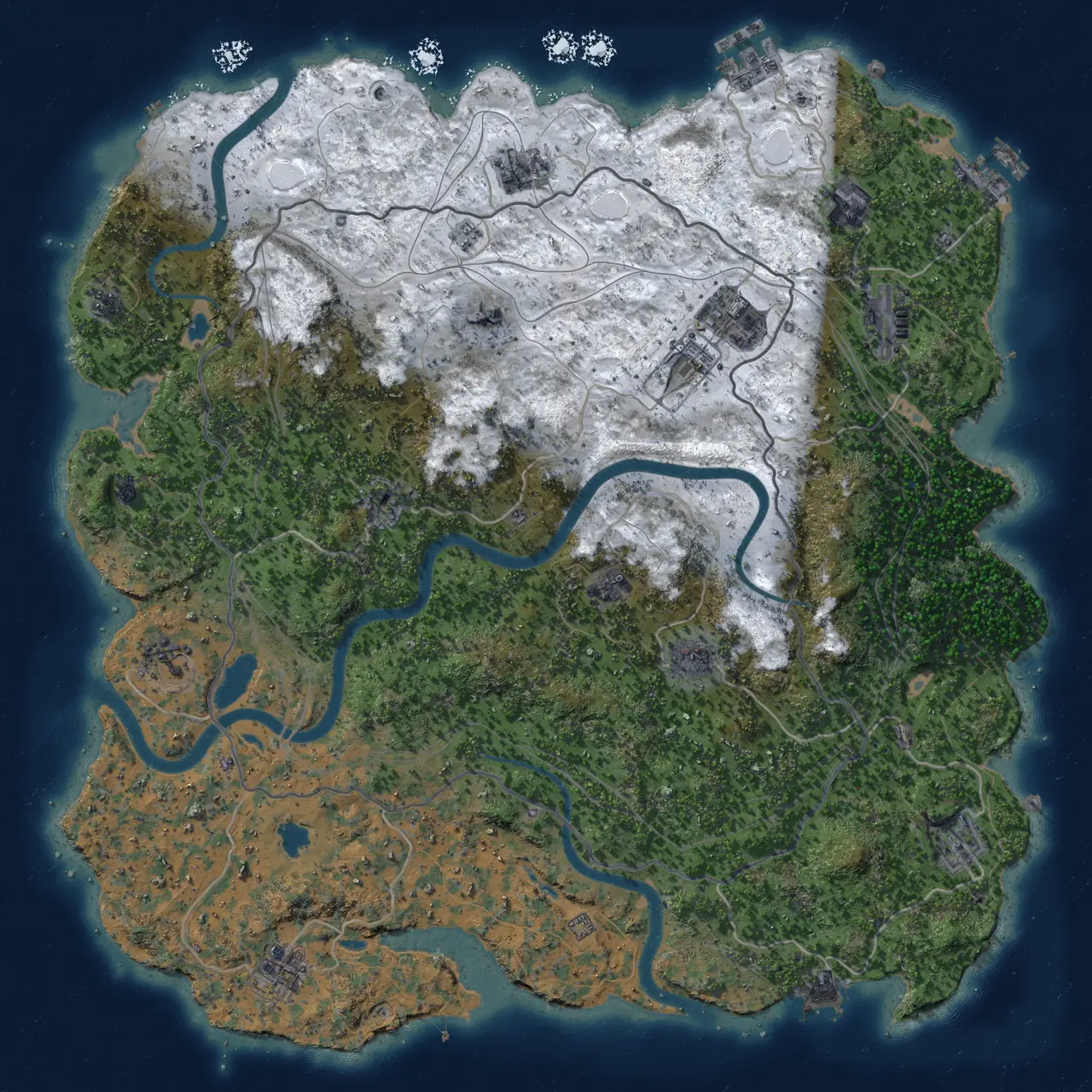 Rust Map: Custom Map
