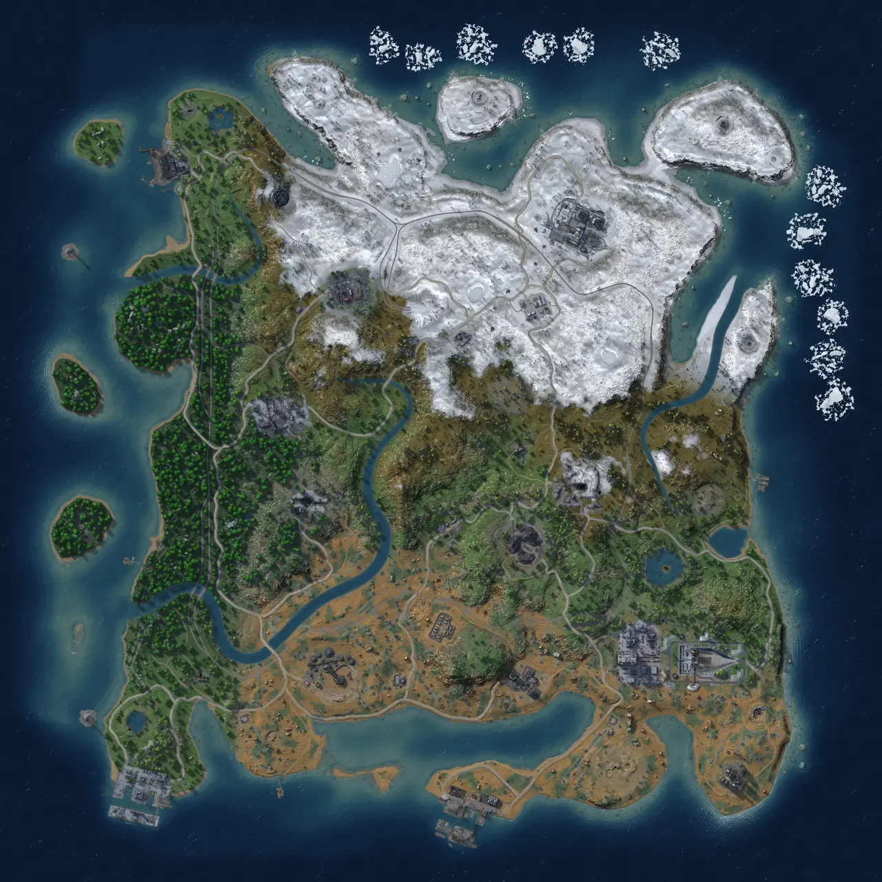Rust Map: Custom Map