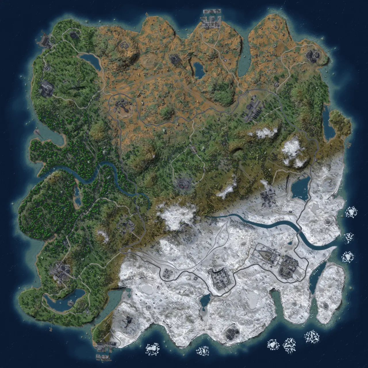 Rust Map: Custom Map