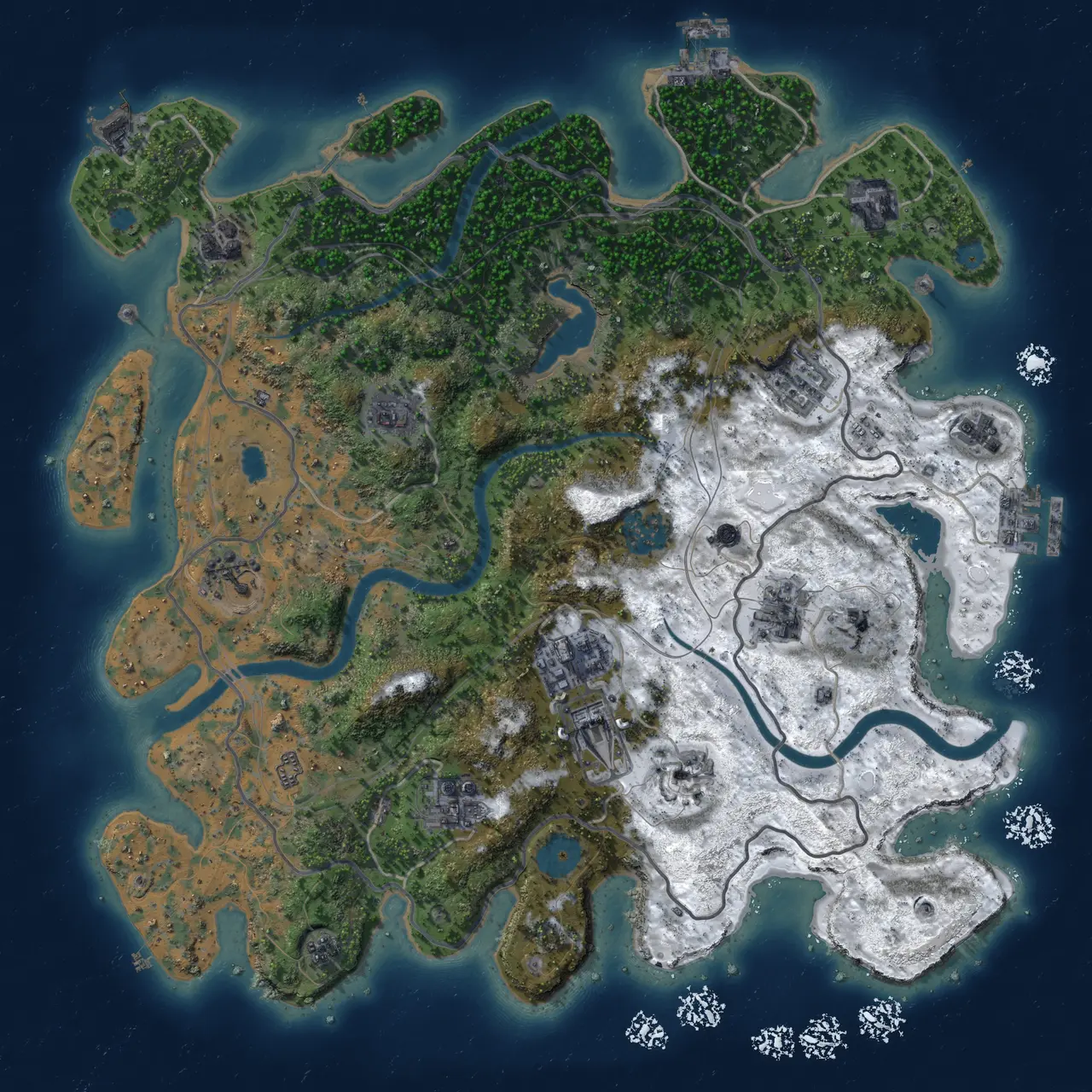 Rust Map: Custom Map
