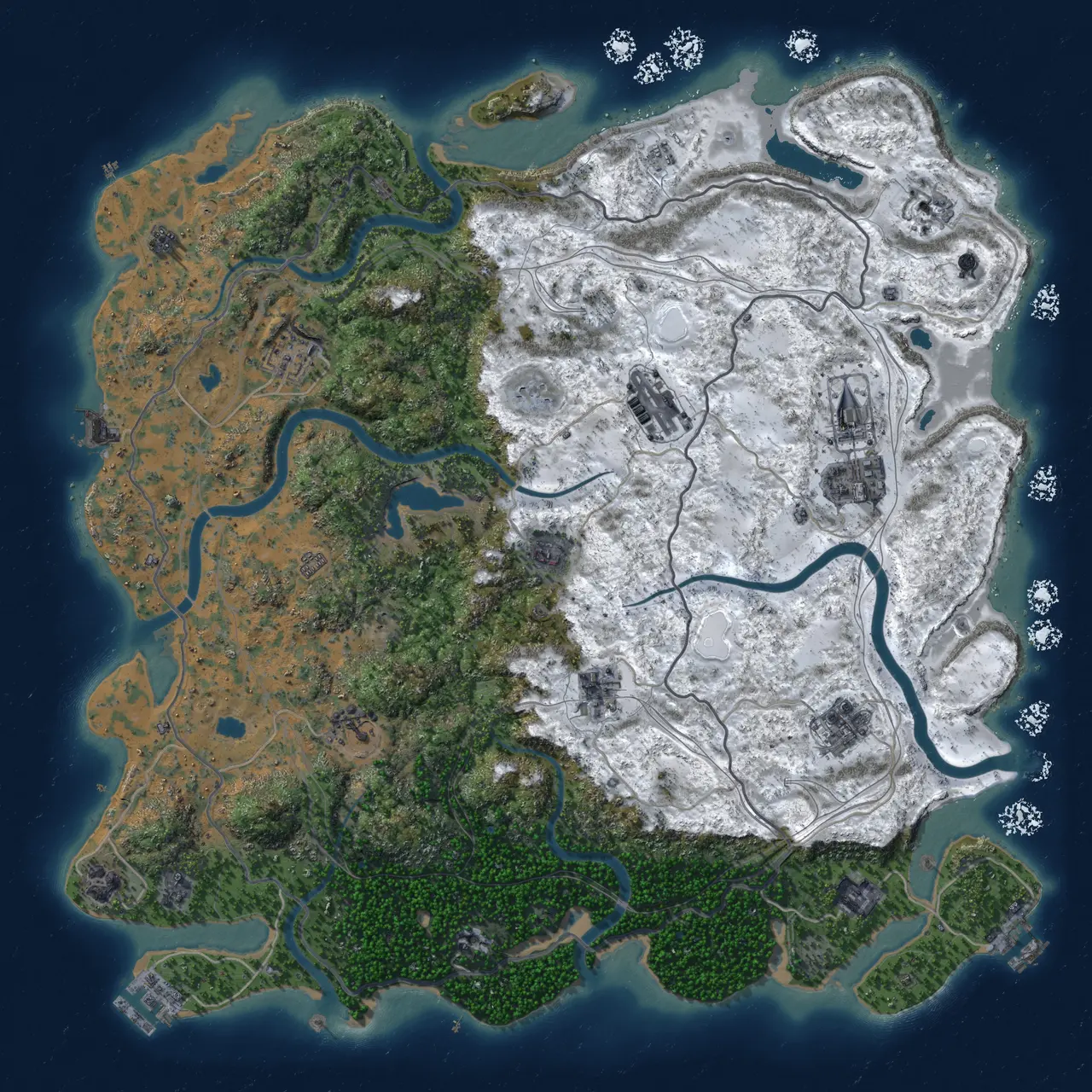 Rust Map: Custom Map