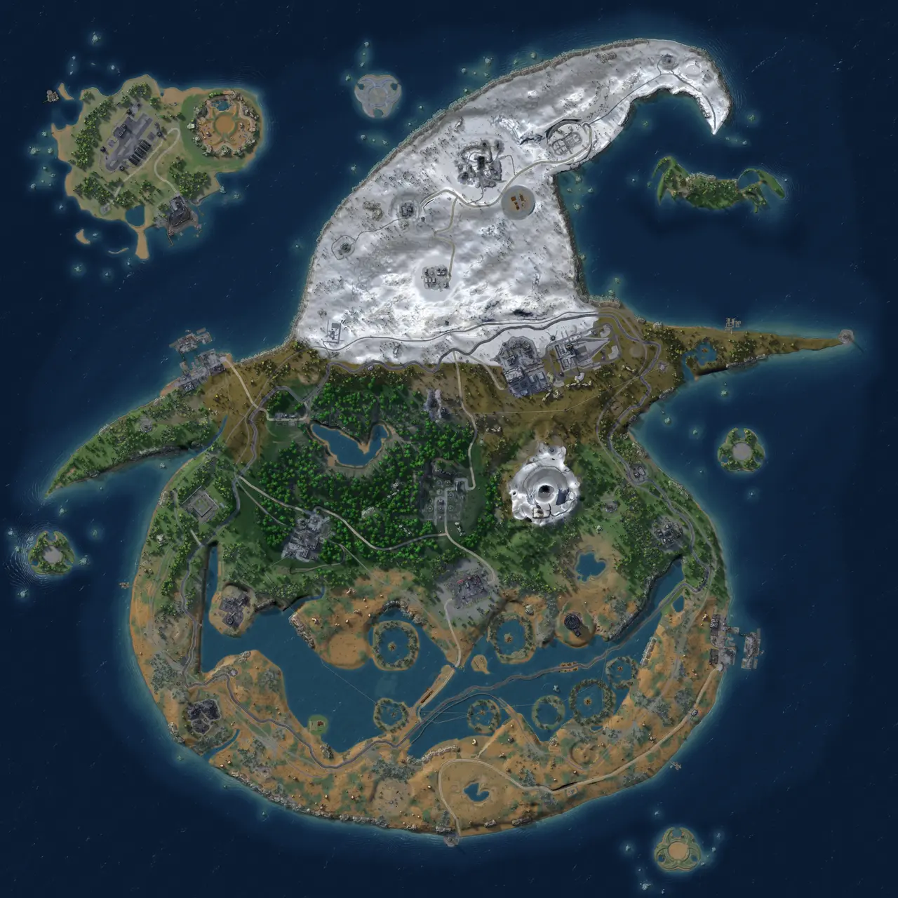 Rust Map: Custom Map
