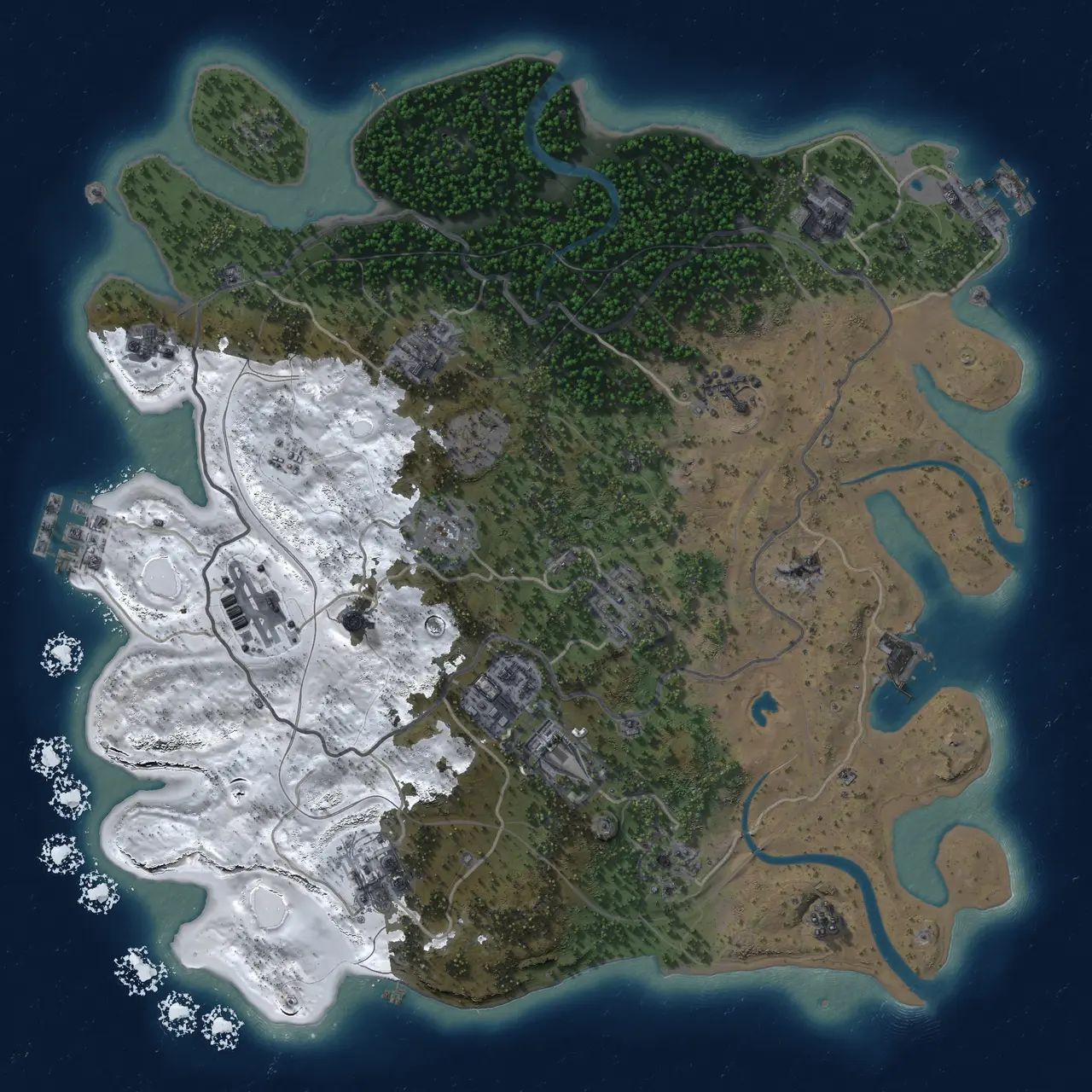 Rust Map: Custom Map