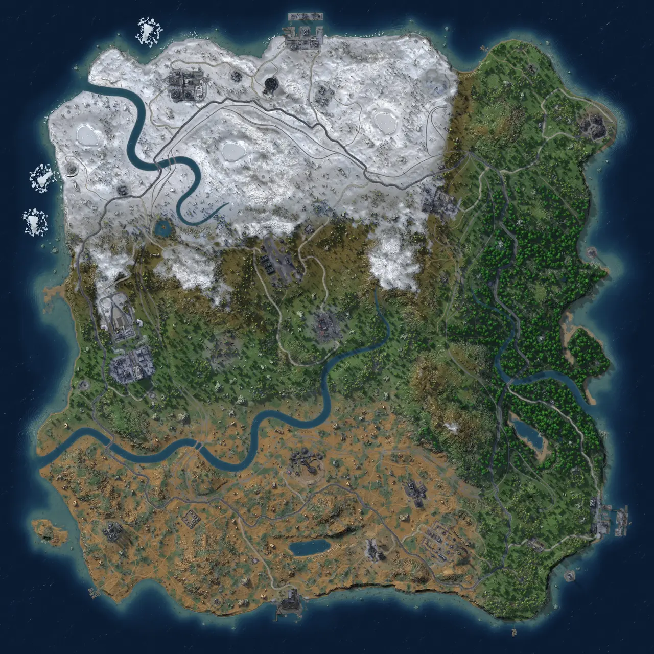 Rust Map: Custom Map