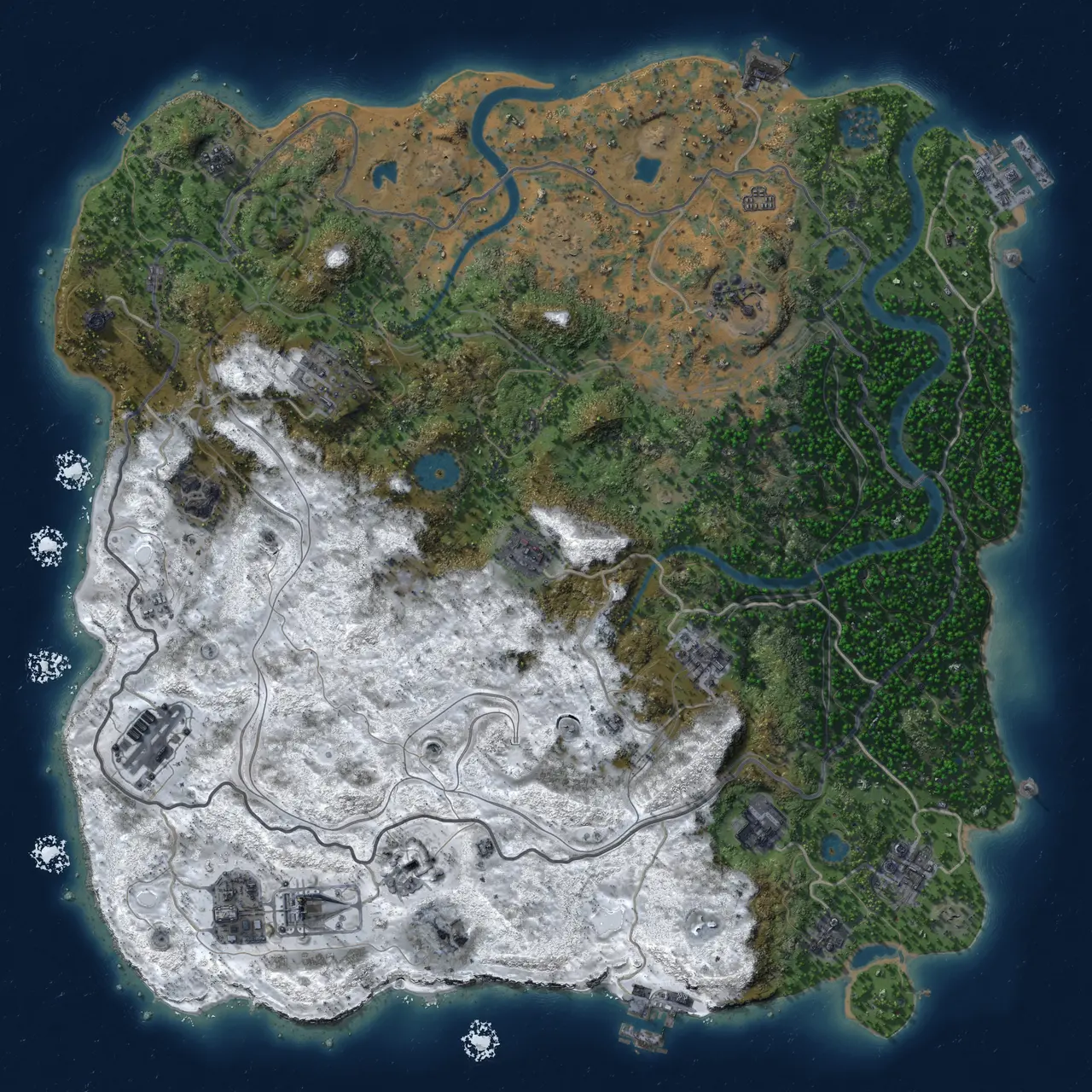 Rust Map: Custom Map