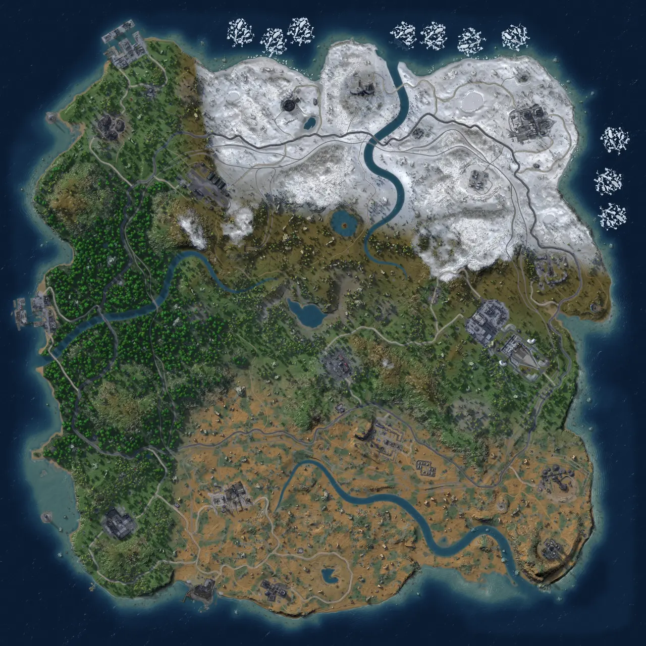 Rust Map: Custom Map