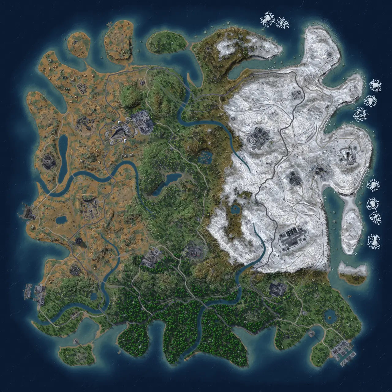 Rust Map: Custom Map