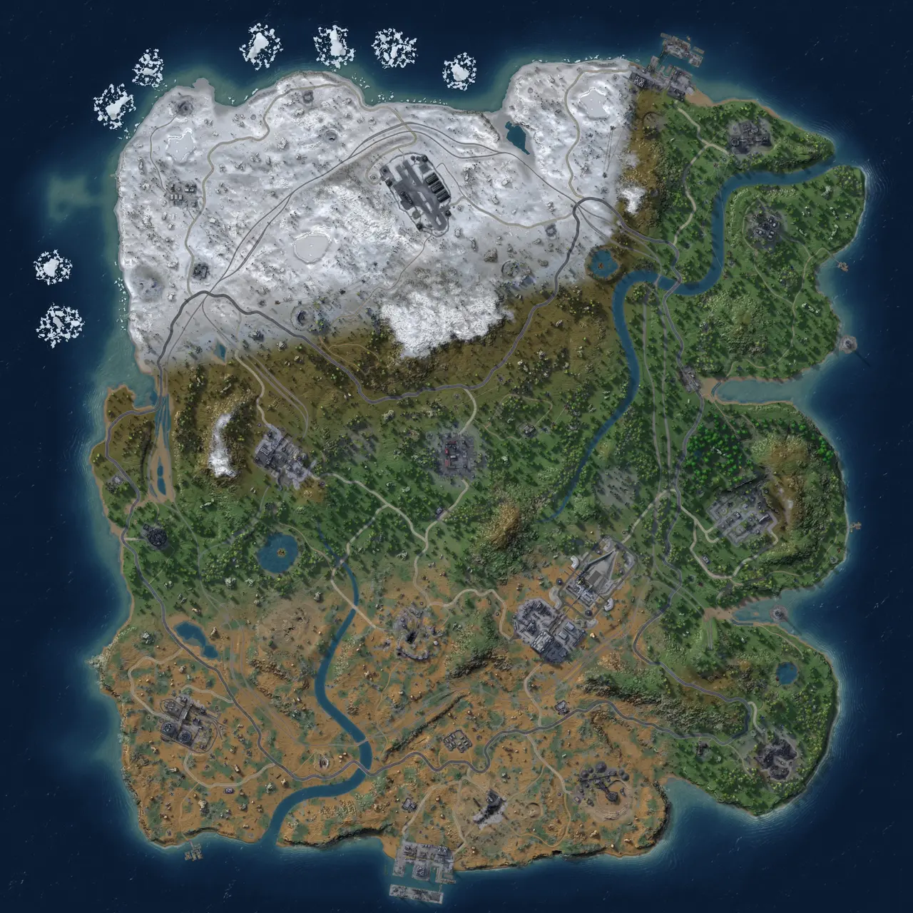 Rust Map: Custom Map