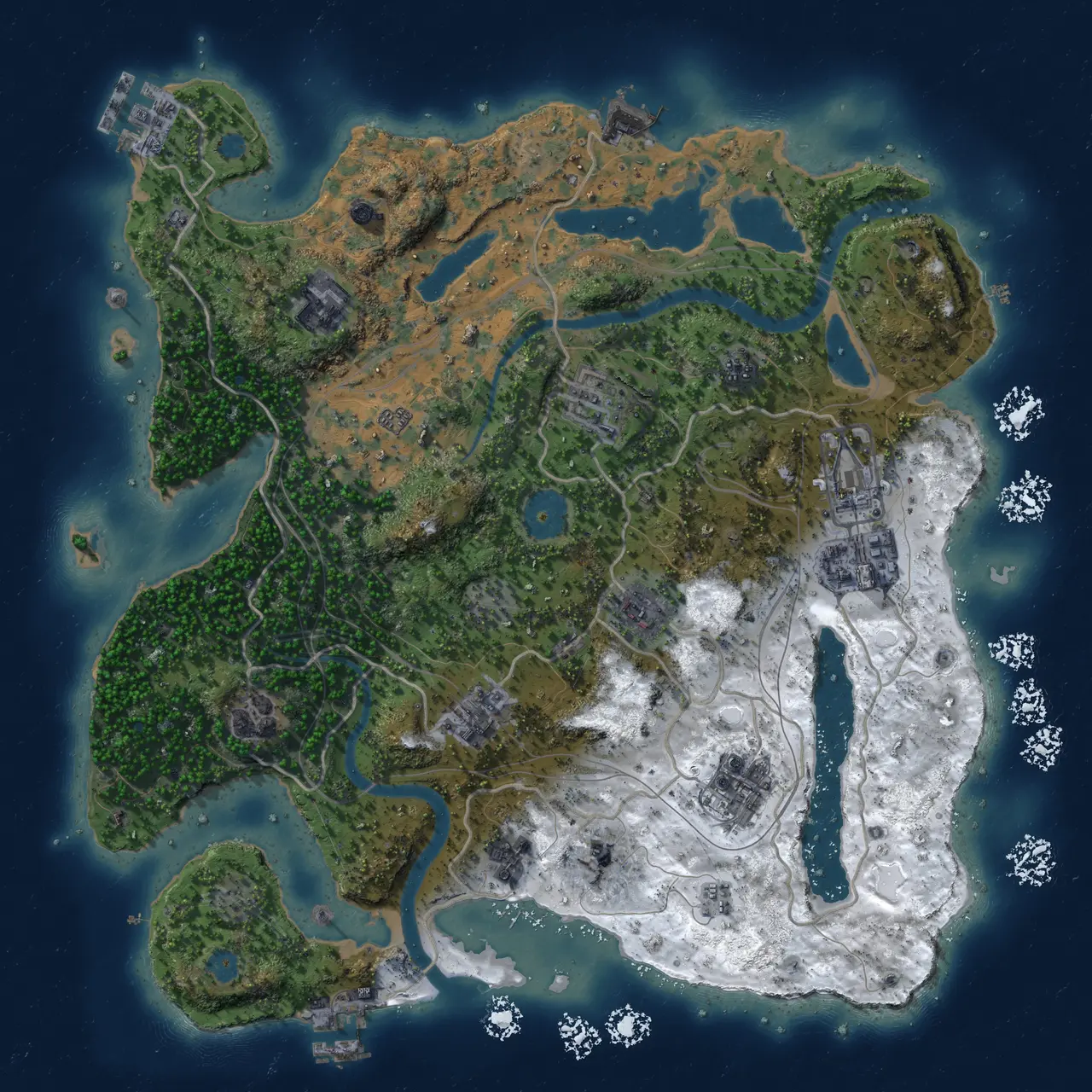 Rust Map: Custom Map