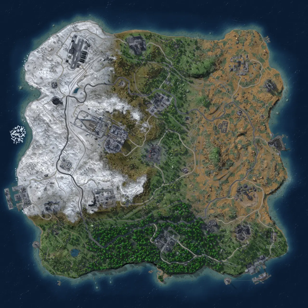 Rust Map: Custom Map