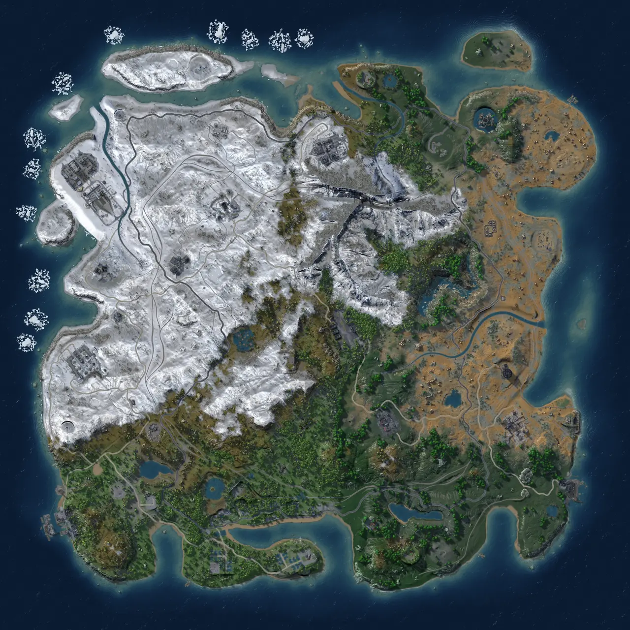 Custom Map :: Rust Map :: Just-Wiped