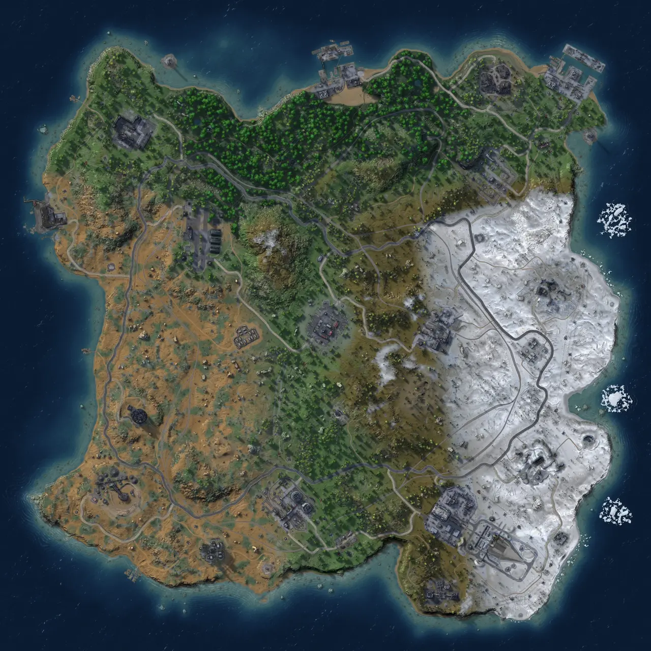 Rust Map: Custom Map