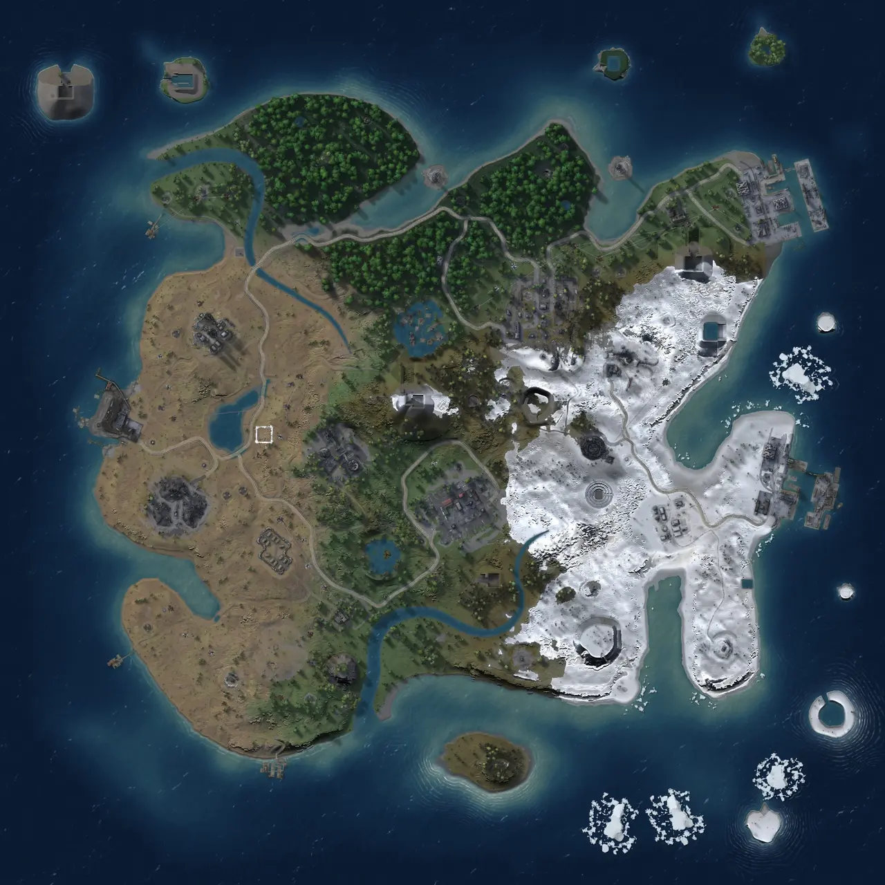 Rust Map: Custom Map