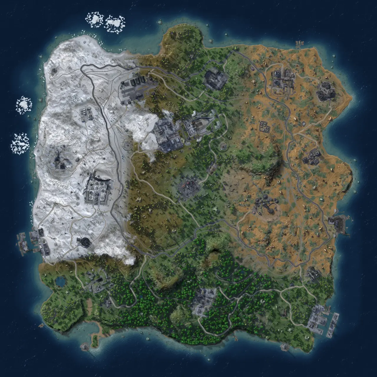 Rust Map: Custom Map
