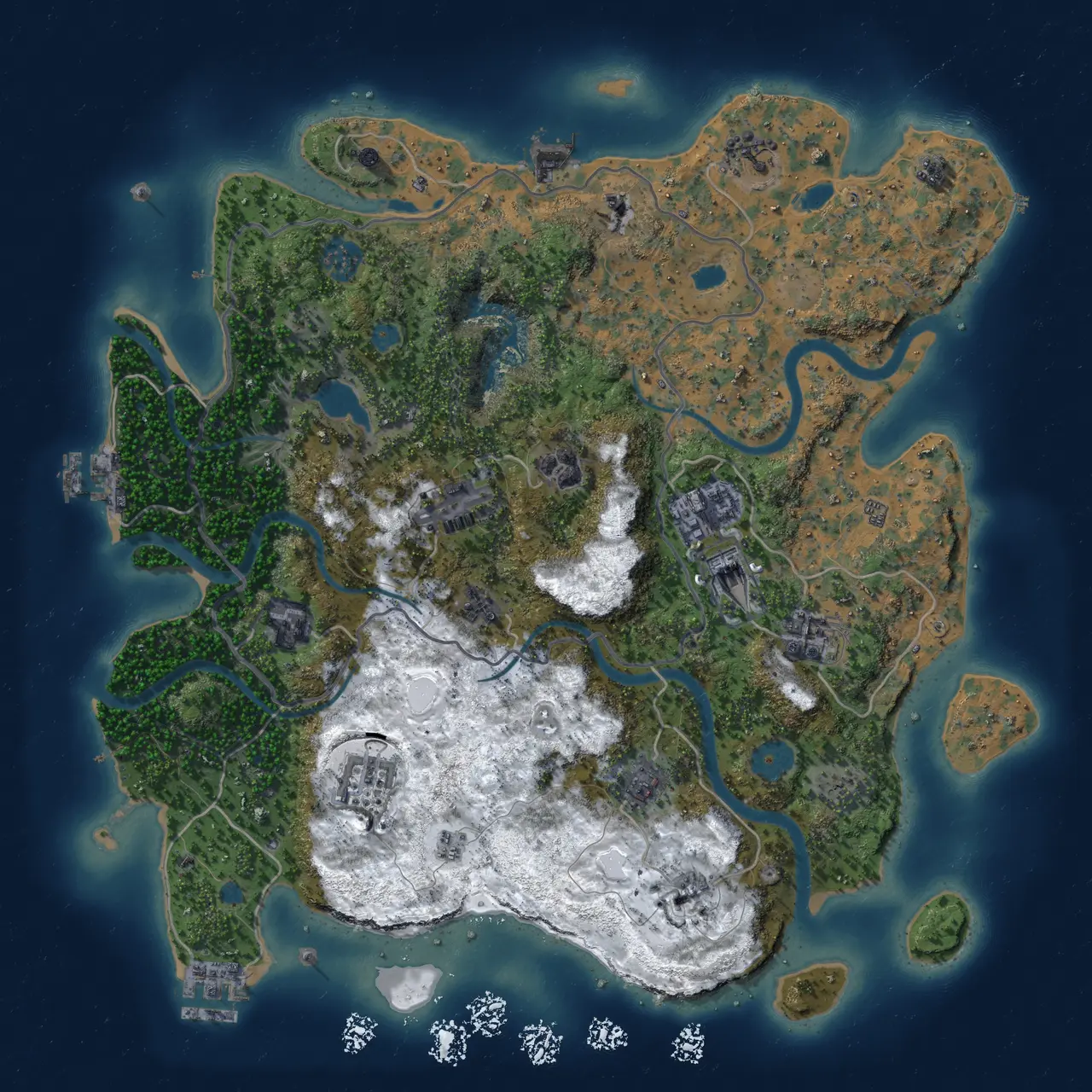 Rust Map: Custom Map