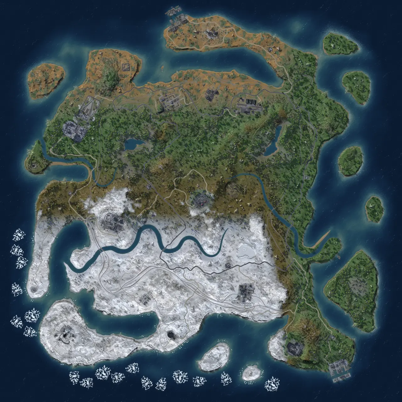 Rust Map: Custom Map
