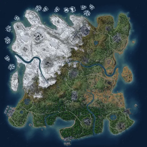 Thumbnail Rust Map: Custom Map