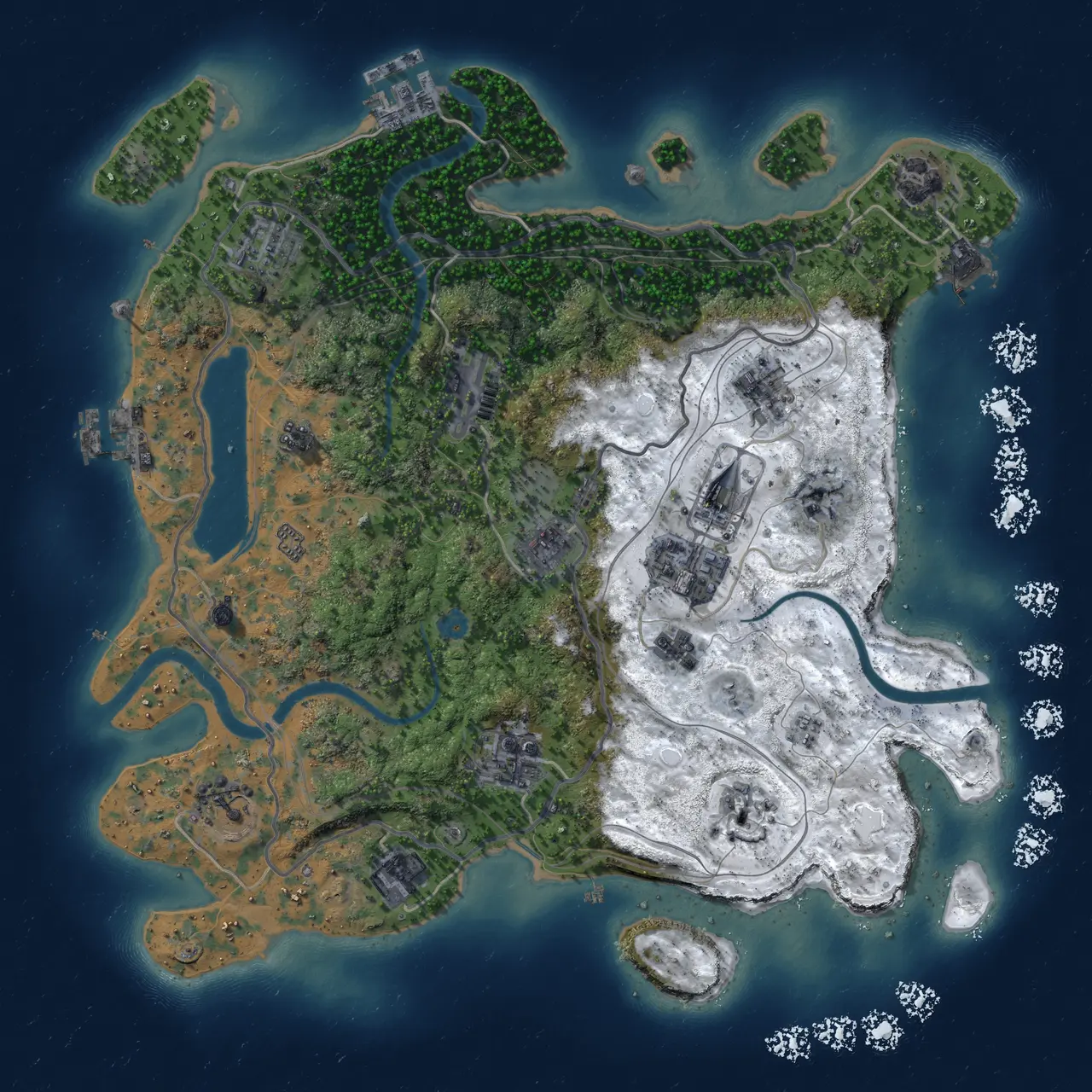 Rust Map: Custom Map