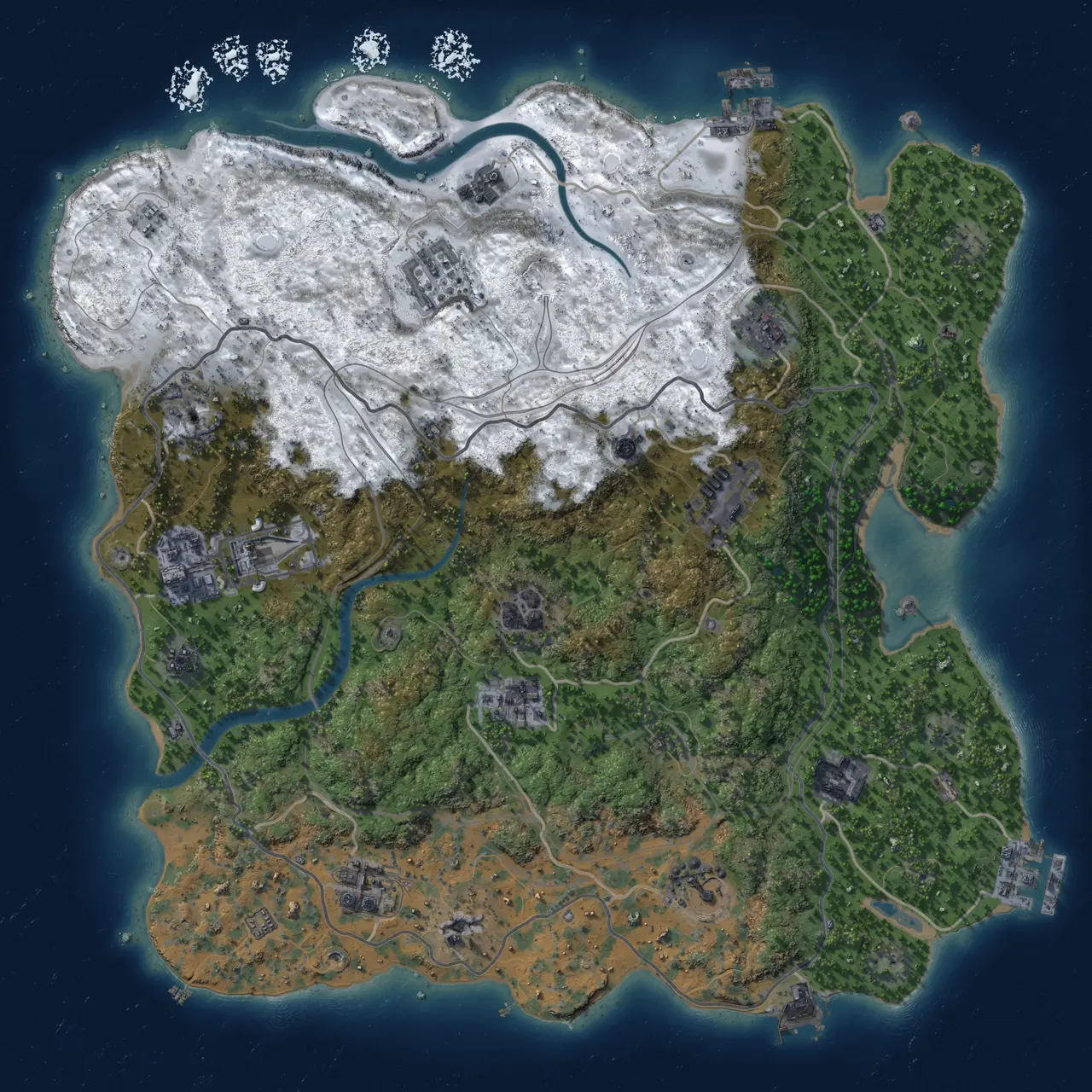 Rust Map: Custom Map