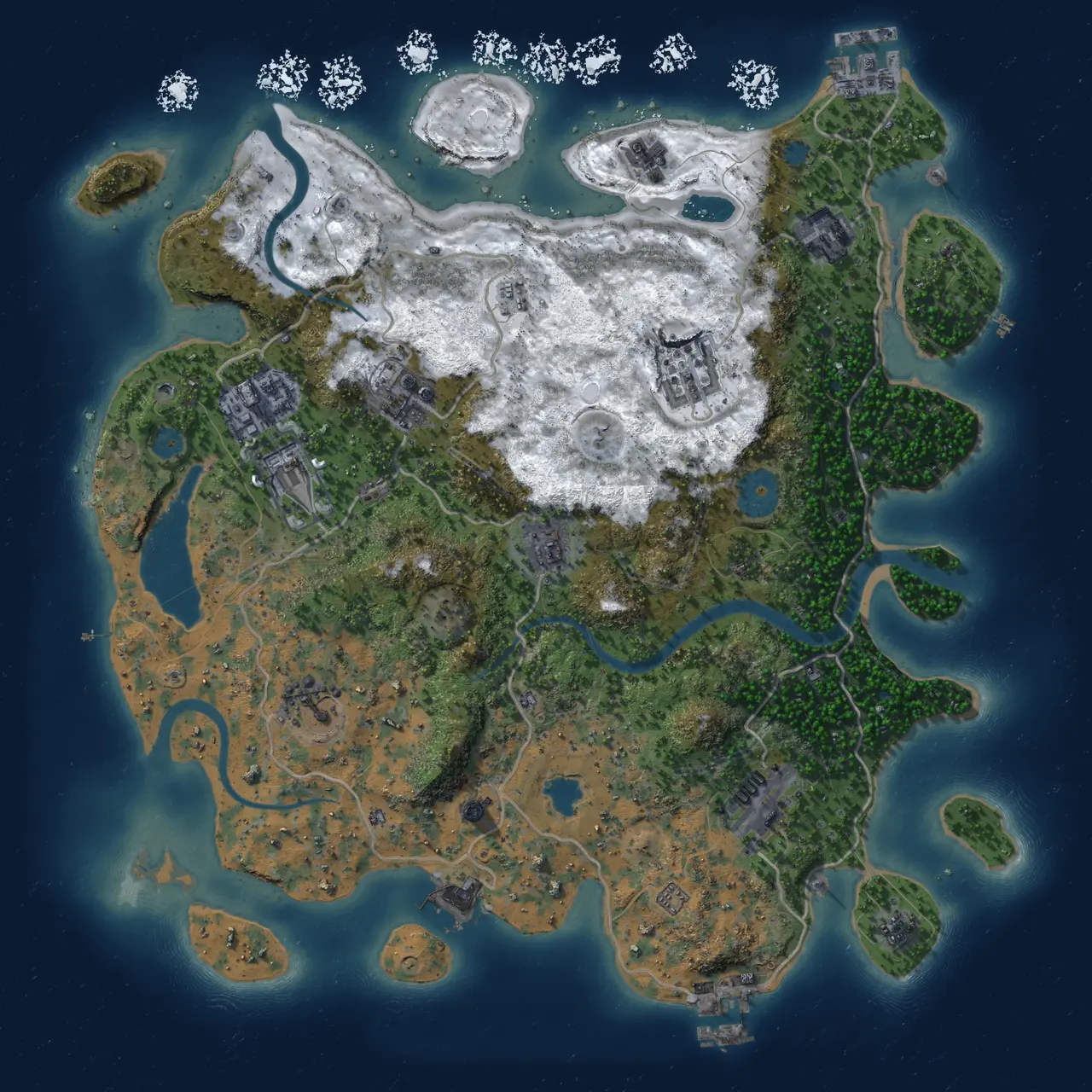 Rust Map: Custom Map