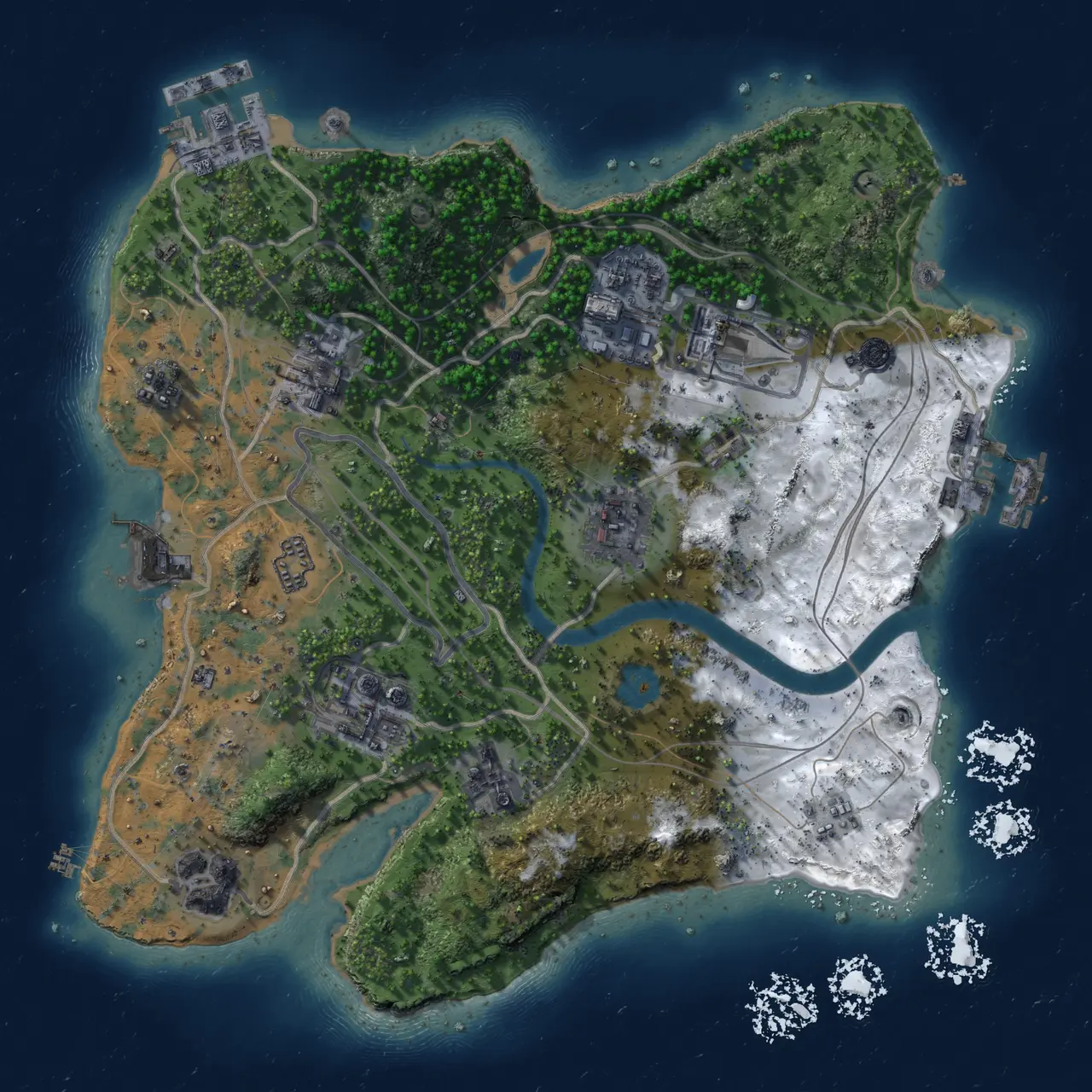 Rust Map: Custom Map