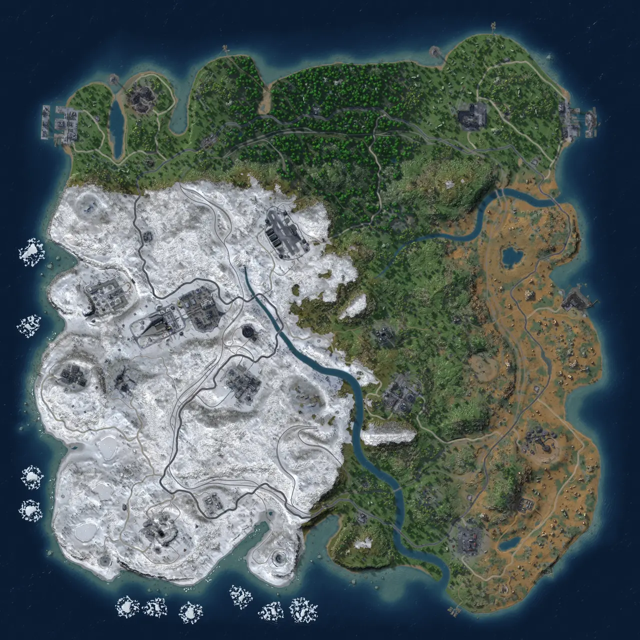 Rust Map: Custom Map