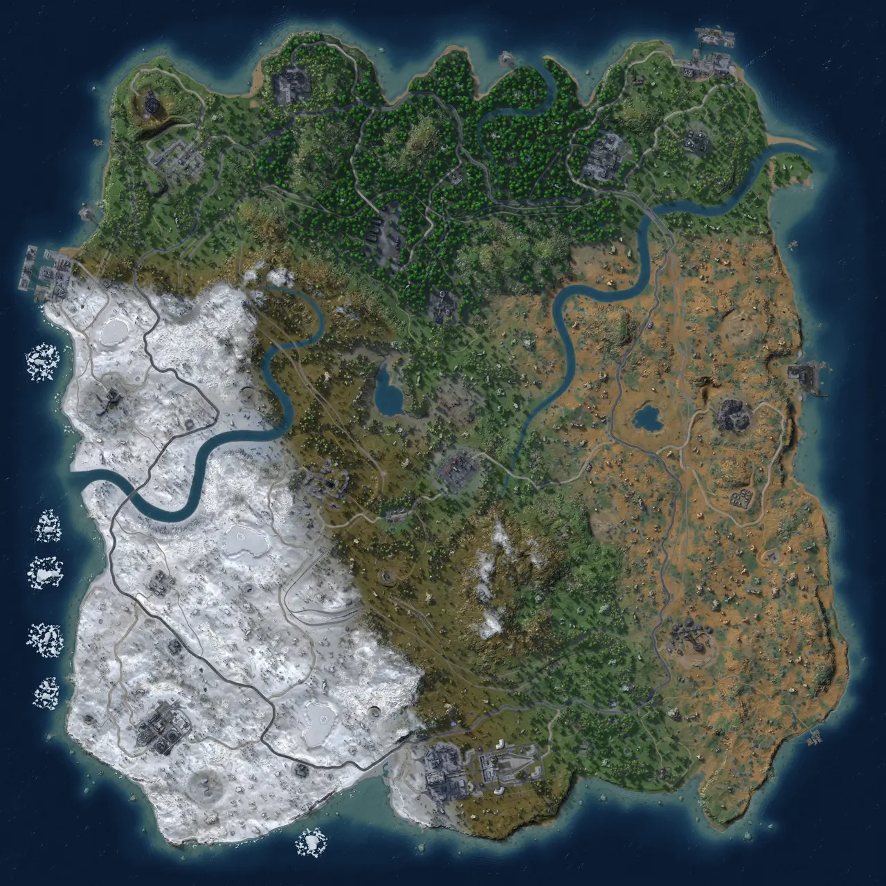 Rust Map: Custom Map