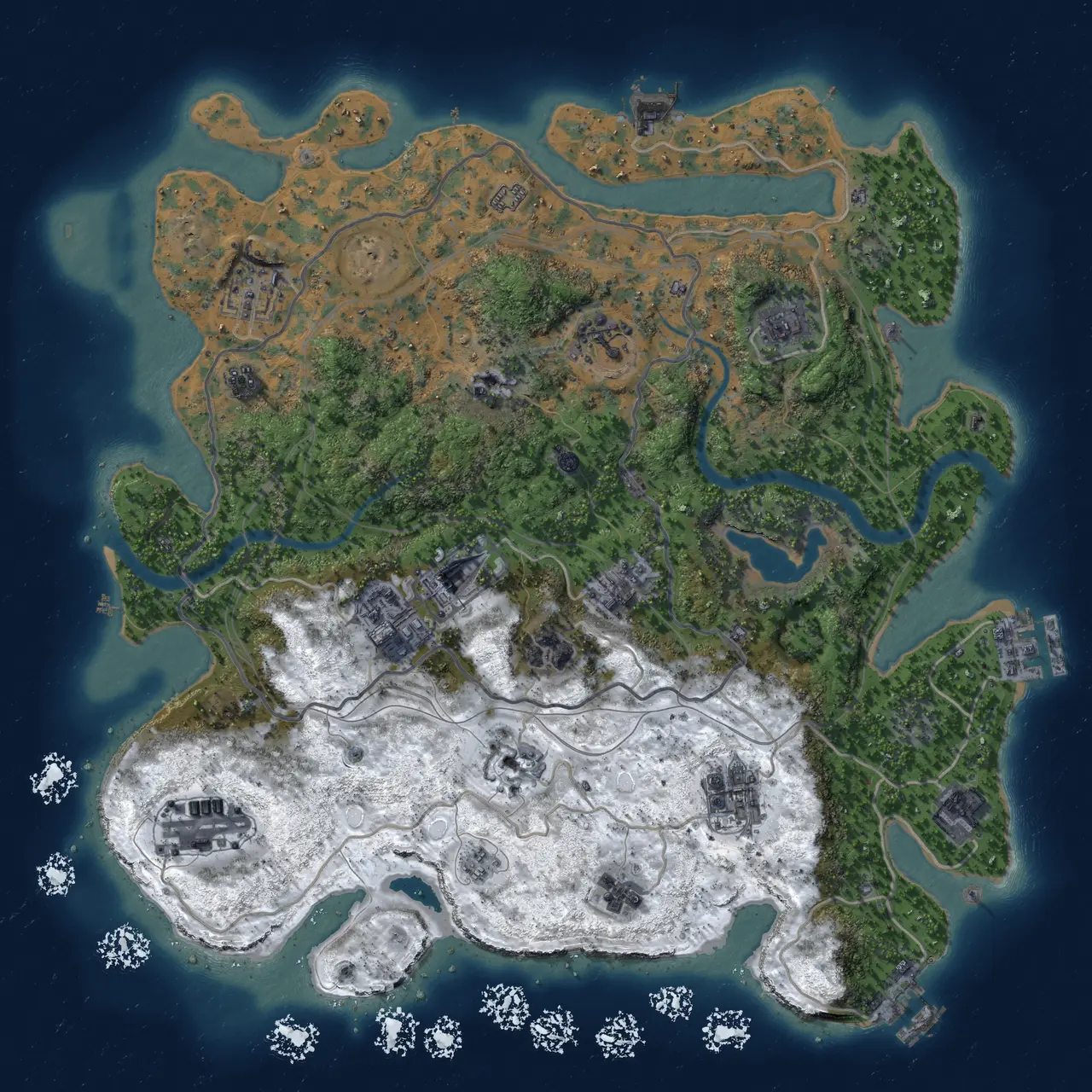 Rust Map: Custom Map